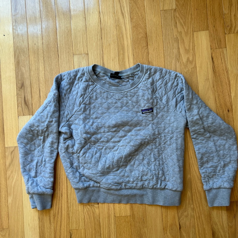 Grey Patagonia sweatshirt